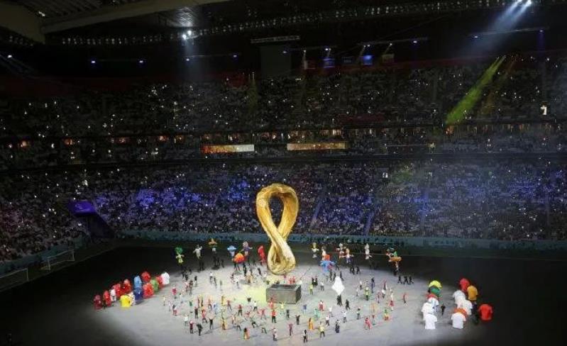 星空官网的1500㎡LED显示屏全方位服务卡塔尔世界杯